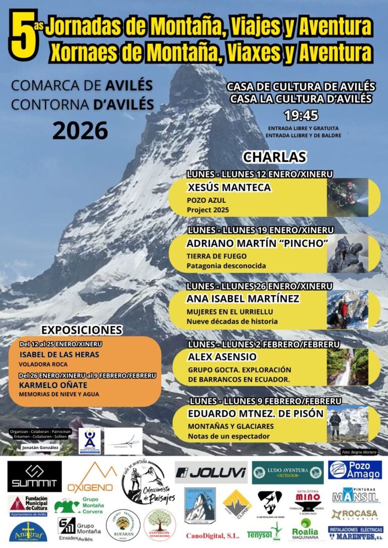 Jornadas de Montaña, Viajes y Aventura Comarca de Avilés